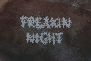 Related font f Freakin Night