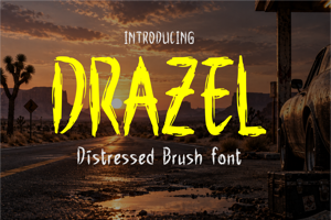 Related font Drazel