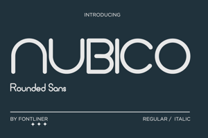 Related font Nubico