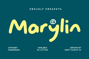Related font CS Marylin