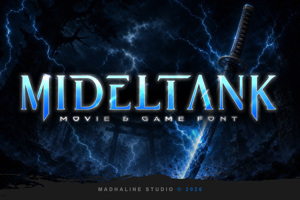 Related font MIDELTANK