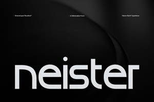 Related font Neister