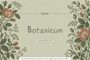Related font Botanicum