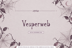 Related font Vesperweb