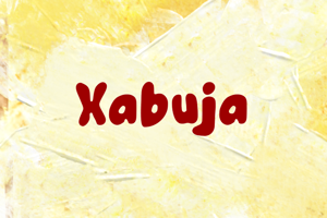 Related font x  Xabuja