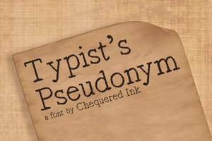 Typist's Pseudonym