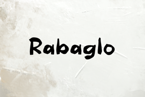Related font Rabaglo