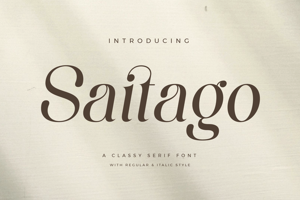 Related font Saitago