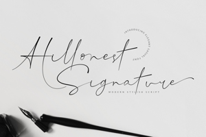 Hillonest - Modern Signature Script