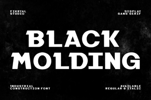 Related font Black Molding