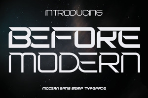 Before Modern
