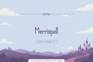 Related font Merrispell