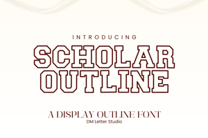 Scholar Block Outline