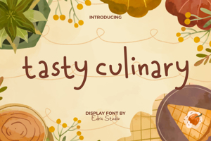 Related font Tasty Culinary
