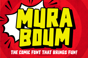 Related font Mura Boum