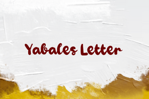 y  Yabales Letter