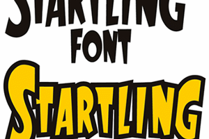 Startling Font