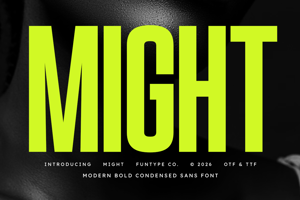 Related font Might