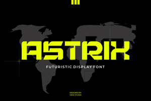 Related font Astrix