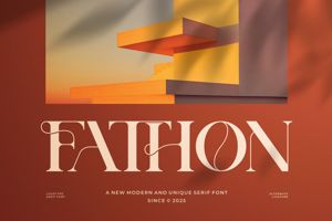 Related font Fathon
