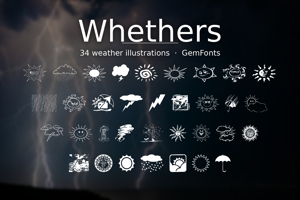 Related font Whethers