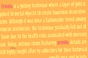 Ormolu