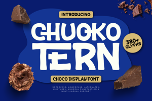 Related font Chuoko Tern - Choco Display Font