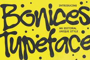Related font Bonices