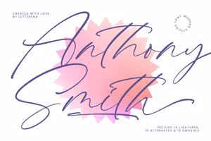 Related font Anthony Smith VERSION
