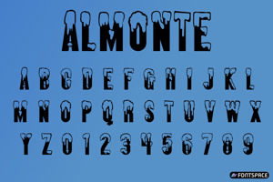 Related font Almonte Snow