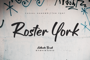 Related font Roster York