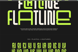 Related font Floria