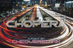 Related font Chopera