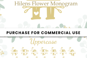 Hilens Flower Monogram