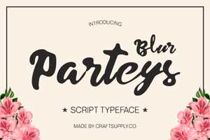 Related font Parteys Blur