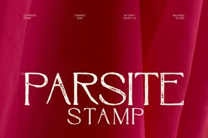 Related font CS Parsite Stamp