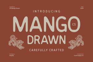Related font CS Mango Drawn