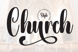 Related font Church