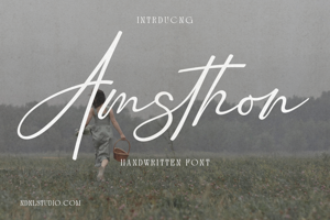 Related font Amsthon