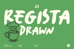 Related font CS Regista Drawn
