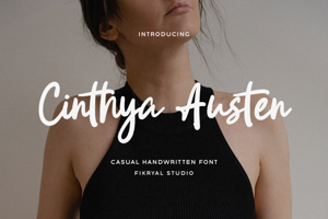 Related font Cinthya Austen