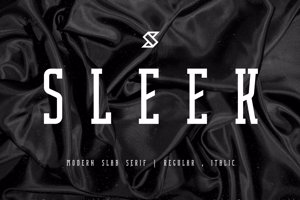 Related font Sleek