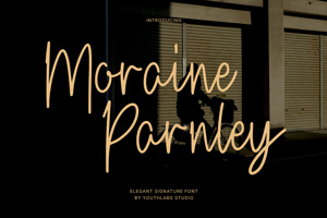 Related font Moraine Parnley
