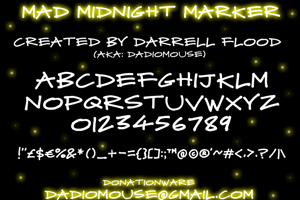 Mad Midnight Marker