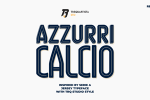 Related font Azzuri Calcio