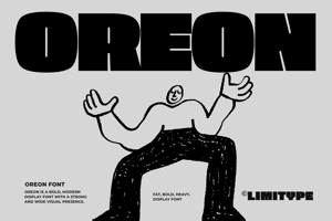 Oreon - Bold Font