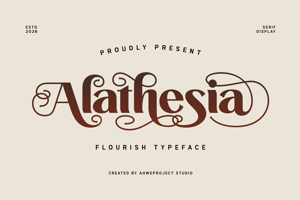 Related font Alathesia