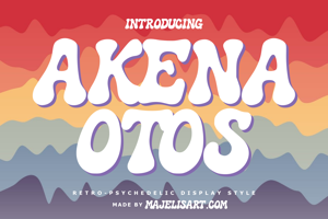 Related font Akena Otos