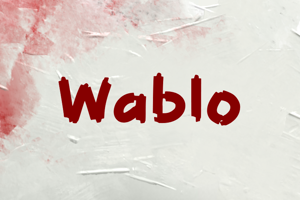 Related font w Wablo