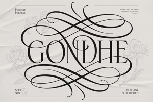 Related font Gondhe